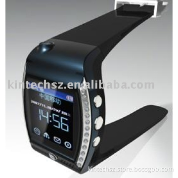 watch  mobile phone--G109 with Vibration stereo earphone,BT ,MP3 MP4 ,Camera